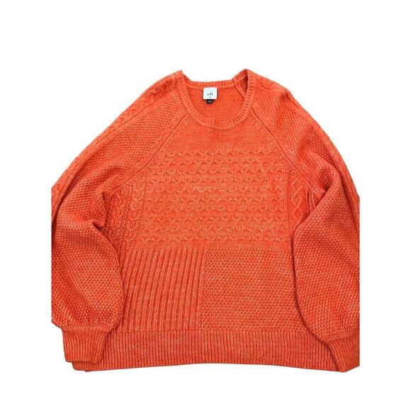 CAbi Sweaters - CAbi #4038 Women's Orange Harvest Oversized Pullover Sweater Size Medium